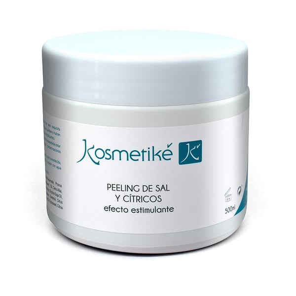 Peeling Corporal Sal e Cítricos Kosmetiké Profissional 500 cc: Efeito Estimulante
